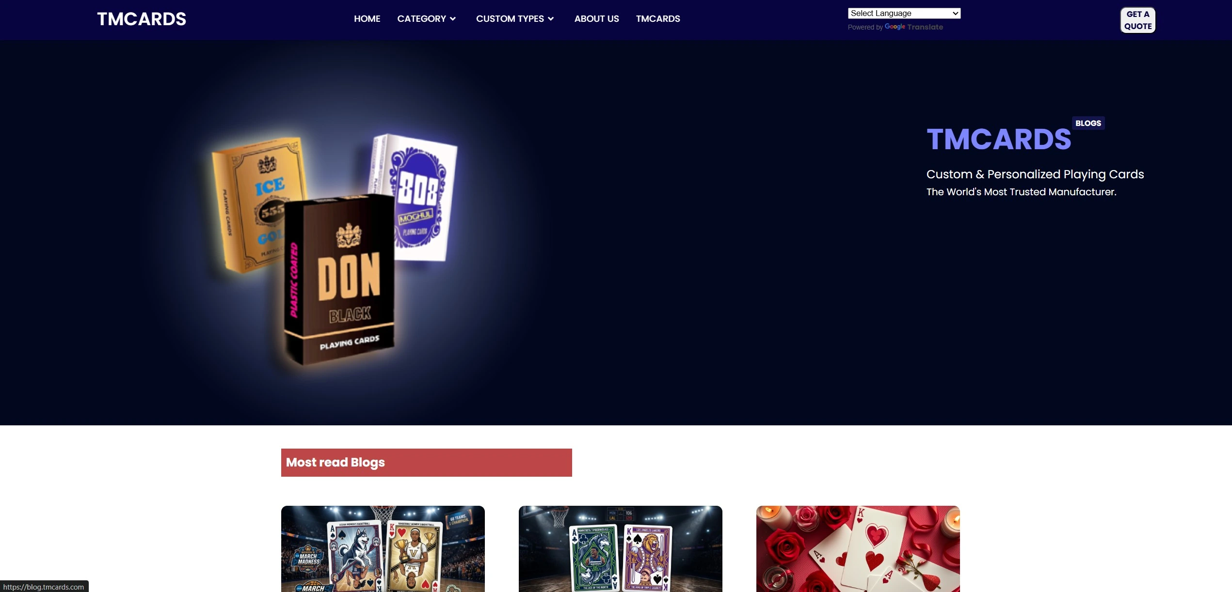 TM Cards Blog